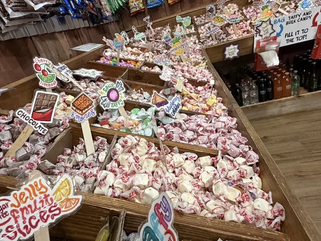 A detail at Rocket Fizz