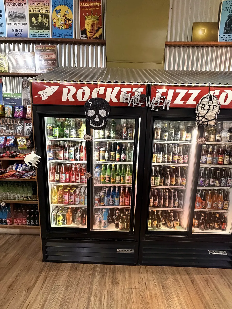 Inside Rocket Fizz