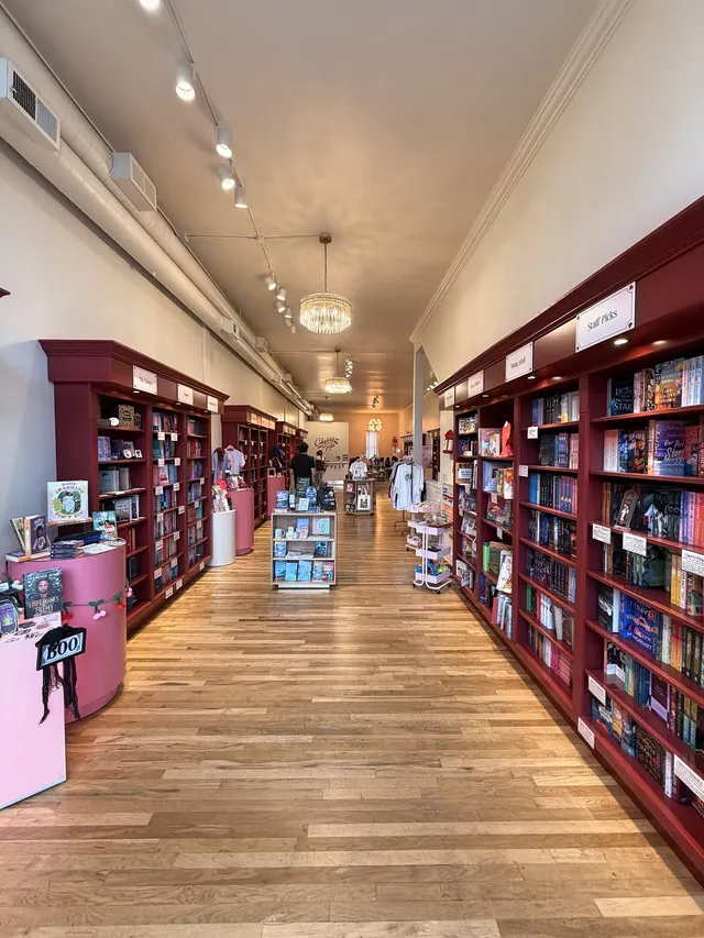 Inside Cherry on Top Bookshop