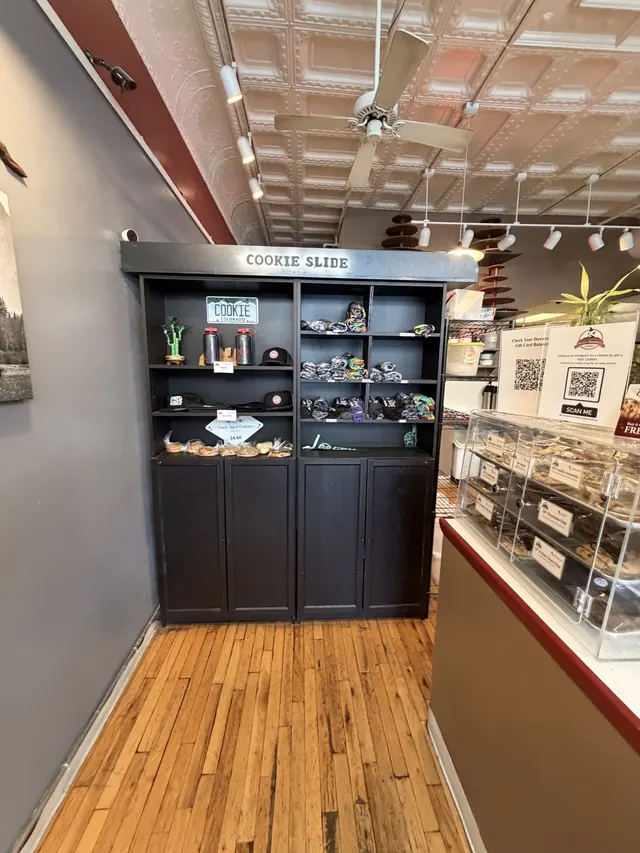 Inside Mary's Mountain Cookies