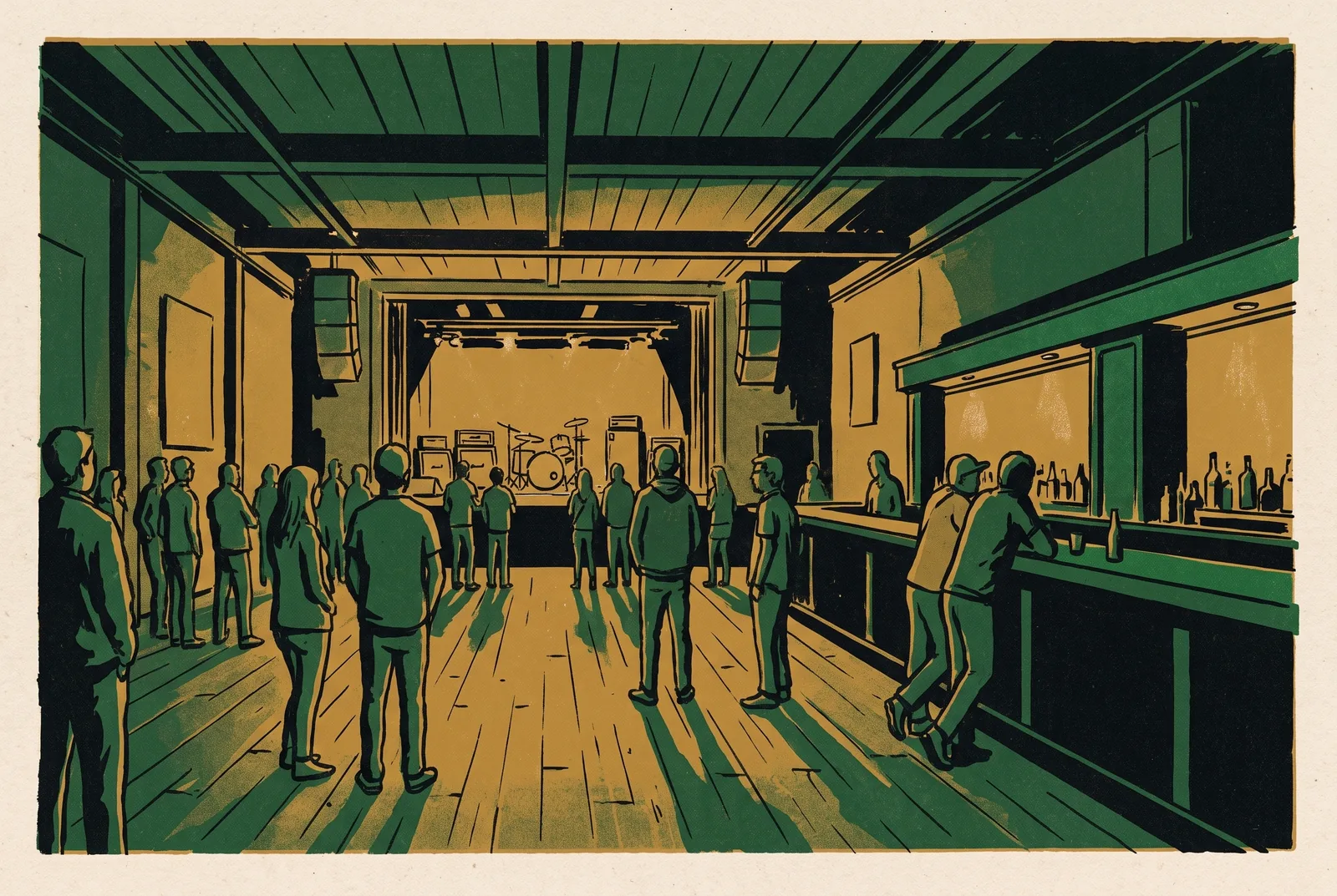 Illustration of Aggie Theatre